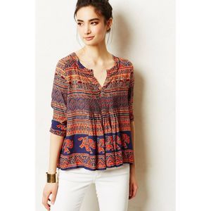 Vanessa Virginia Top 4 Mahdia Boho Peasant Blouse